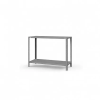 Стеллаж металлический ТС Лайт, 1000x1200x300 мм. Полки: 2 шт. метал.