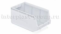 Складской лоток/контейнер для зап. частей, крепежей, белый, 500x300x250 мм