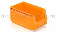 Складской лоток/контейнер для зап. частей, крепежей, оранжевый, 250x150x130 мм