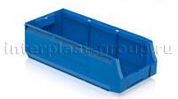 Складской лоток/контейнер для зап. частей, крепежей, голубой, 500x225x150 мм