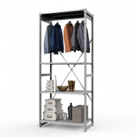 Стеллаж металлический ТСУ Универсал, 2500x1060x600 мм.Штанги: 1шт. Полки: метал. усил. 4 шт.