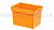 Вкладываемый контейнер KV 6442 оранжевый