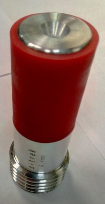 Сопло пескоструйное Вентури Zitrek ZVBC-6,4 мм.х130 мм