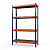 Стеллаж металлический Профи-Т 2500x1240x500 мм. Полки: оцинк. мет. усил. 4 шт.