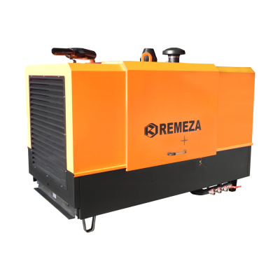 Дизельный винтовой компрессор Remeza ДК-10/15В на шасси