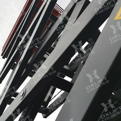 Ножничный подъемник QX-050-140 AC/DC OXLIFT 14000 мм 500 кг