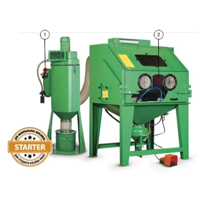 Кабина абразивоструйная напорная ECO-140PF
