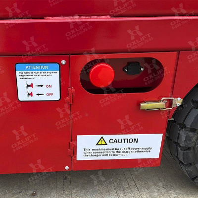 Самоходный ножничный подъемник QZ-030-090 OXLIFT 9000 мм 300 кг