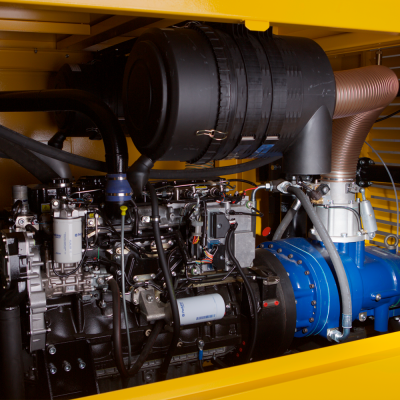 Компрессор передвижной ATMOS PDP 190 - 14 бар (фиксированная ходовая часть)